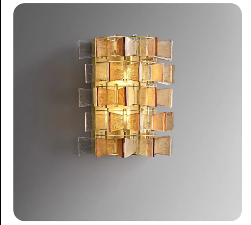 Marbella Blue Orbit Wall Lamp