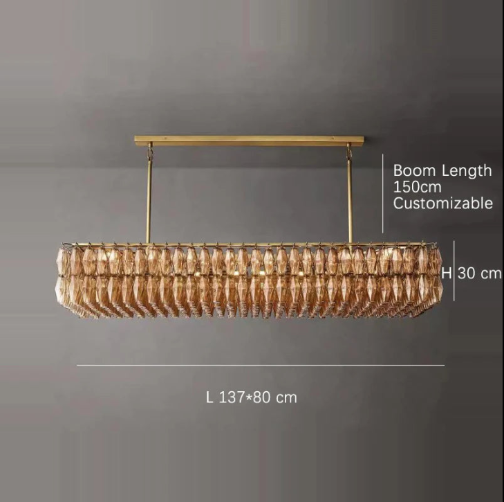 Aurelia Glass Chandelier