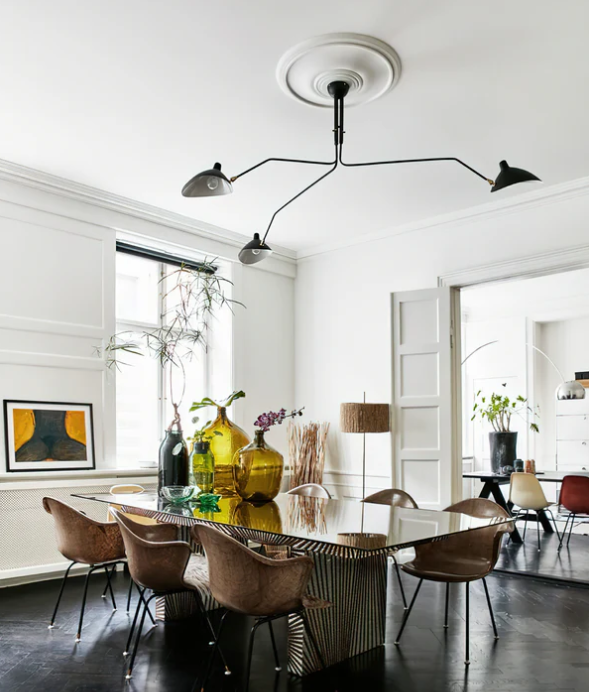 Vertex Orbit Spider Arm Ceiling light