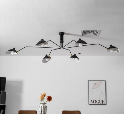 Vertex Orbit Spider Arm Ceiling light