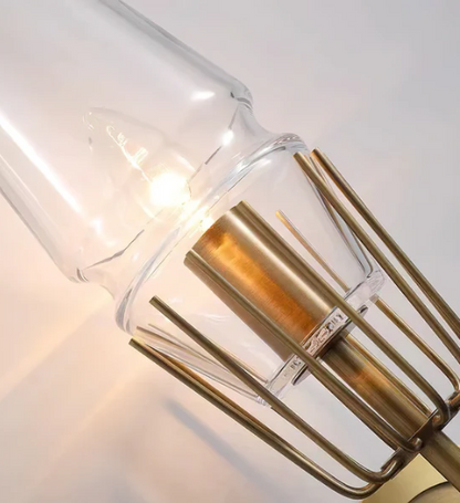 Regalia Prism Brass Wall Sconce