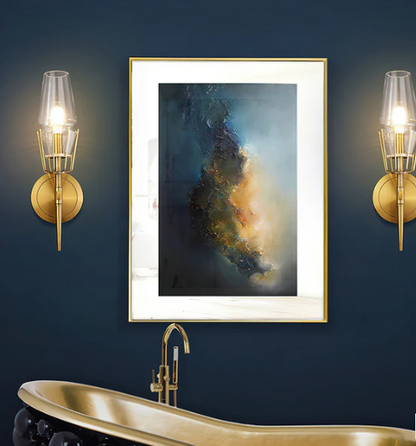 Regalia Prism Brass Wall Sconce