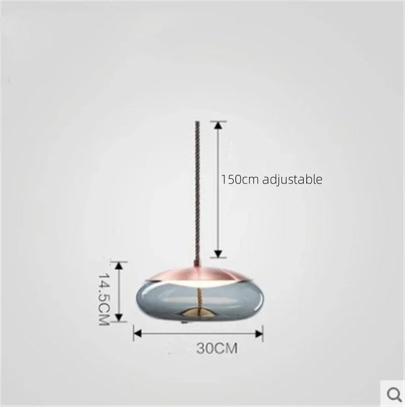 Auraloom Glass Pendant