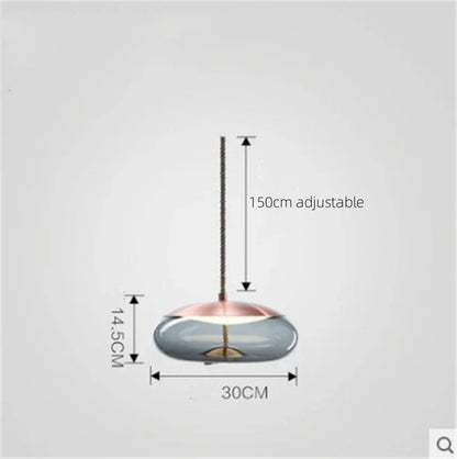 Auraloom Glass Pendant