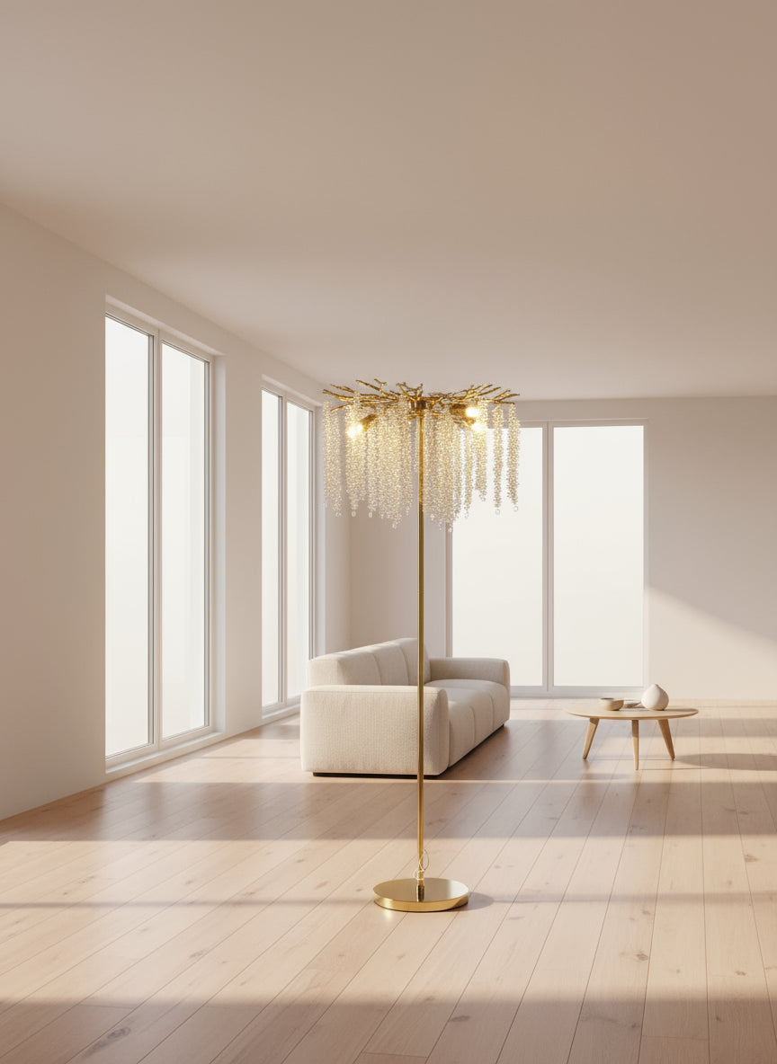 K9 Crystal LED Floor Lamp