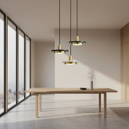 Postmodern Marble Pendant