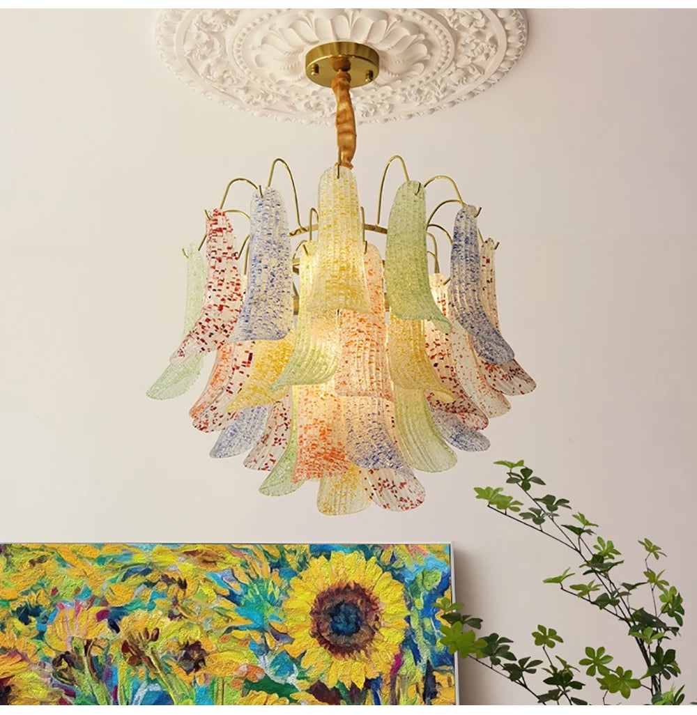 Venini Luxora Glass Chandeliers