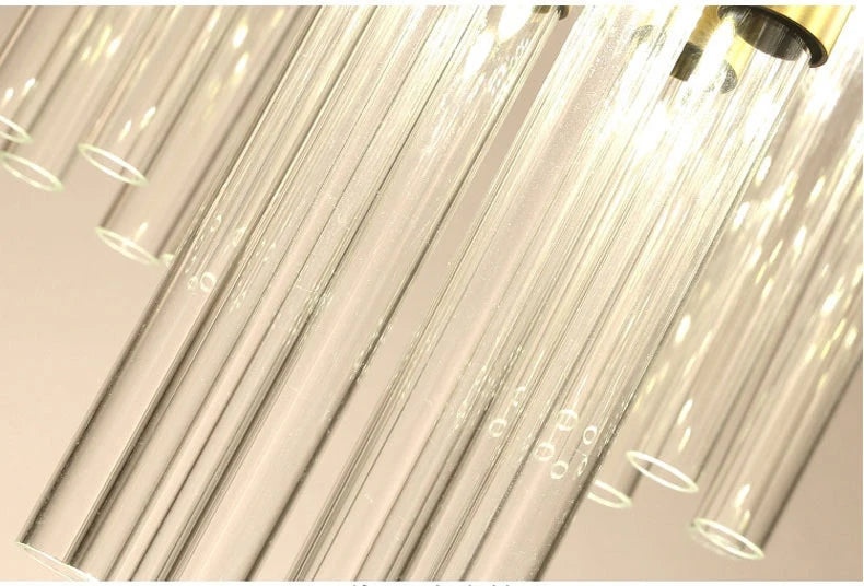 Aurora Blossom Glass Chandelier