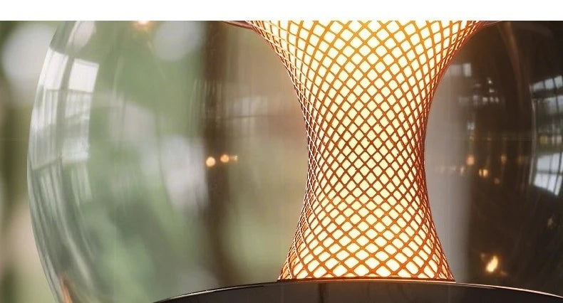 Italian Glass Pendant Light