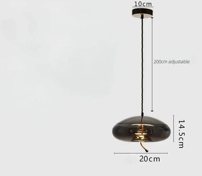 Auraloom Glass Pendant