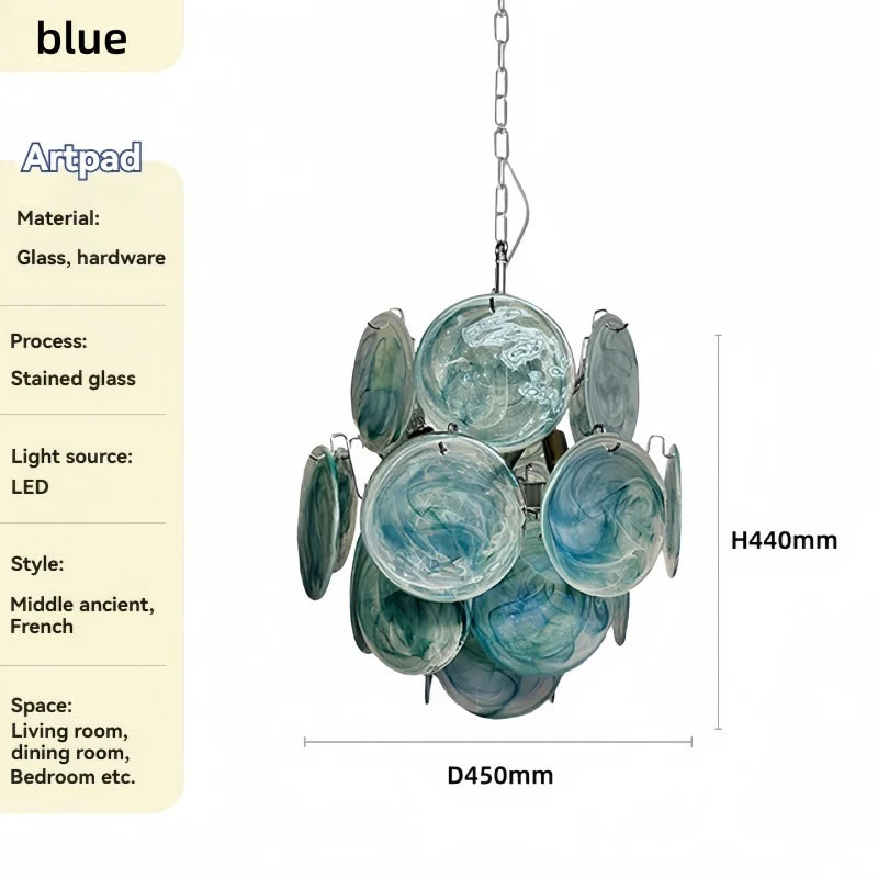 Valoria Glass Chandelier