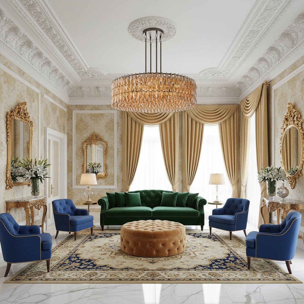 Aurelia Glass Chandelier