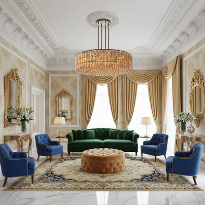 Aurelia Glass Chandelier