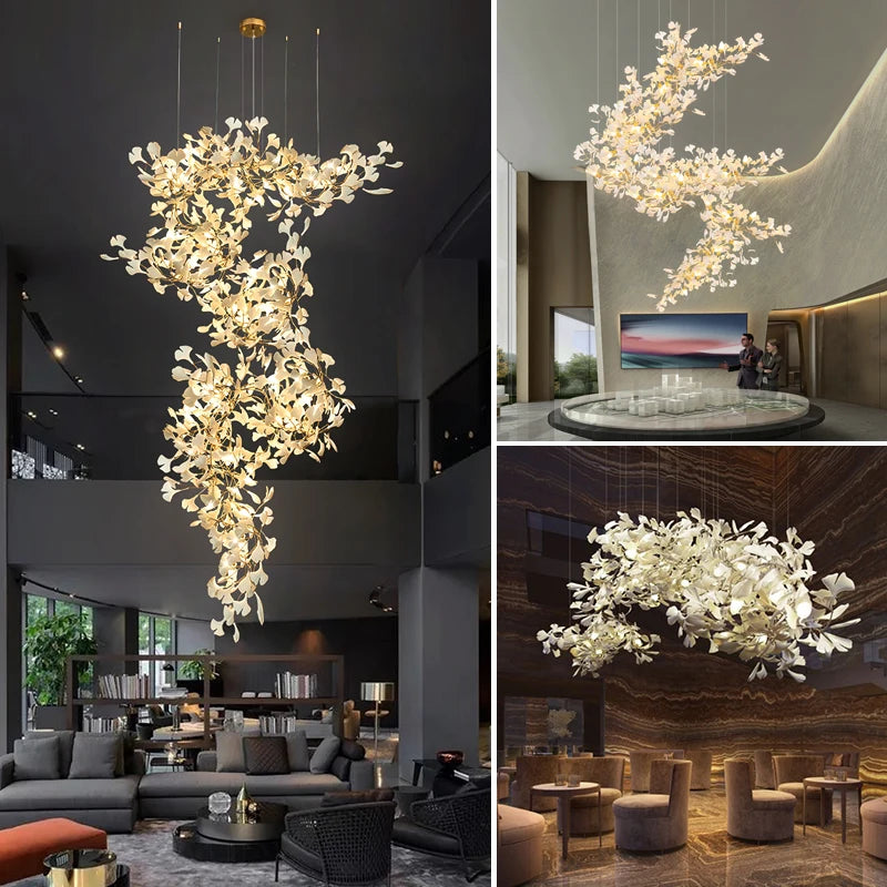 Ginkgo  Chandelier