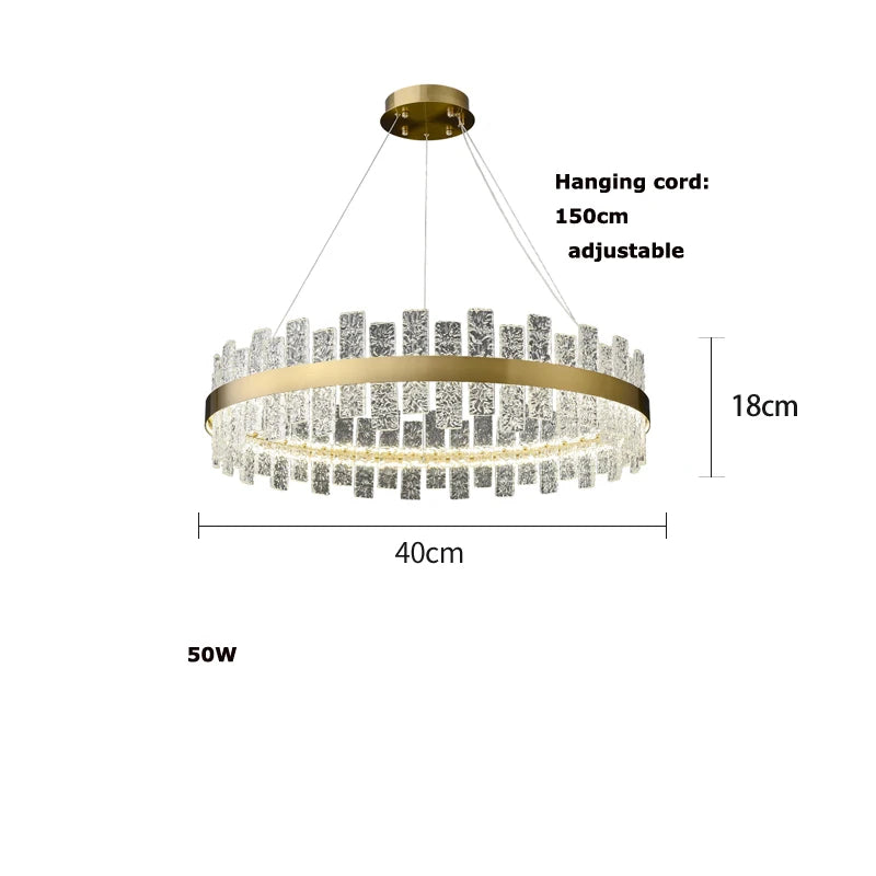 Lumina Crest Chandelier