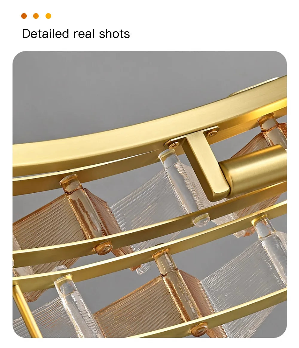 Marbella Blue Orbit Chandelier