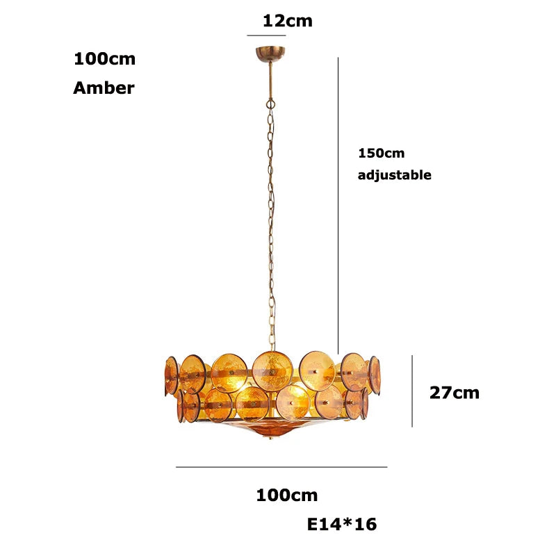 Lustrae Glass Chandelier