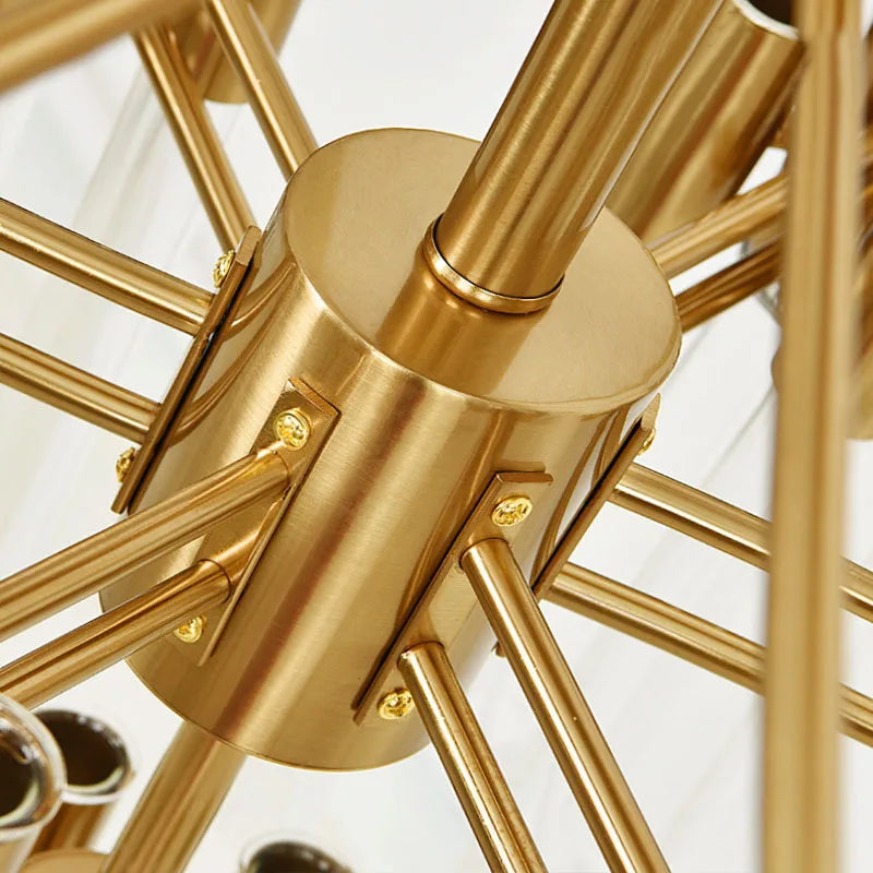 Aurora Blossom Glass Chandelier