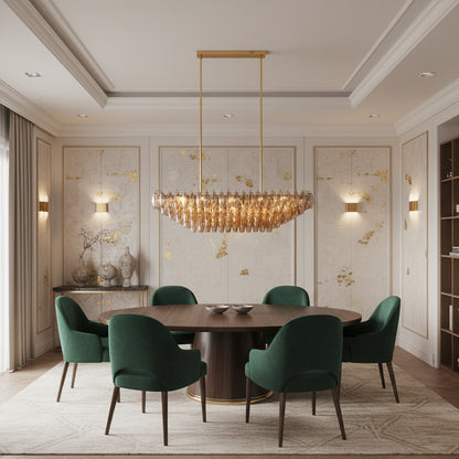 Aurelia Glass Chandelier