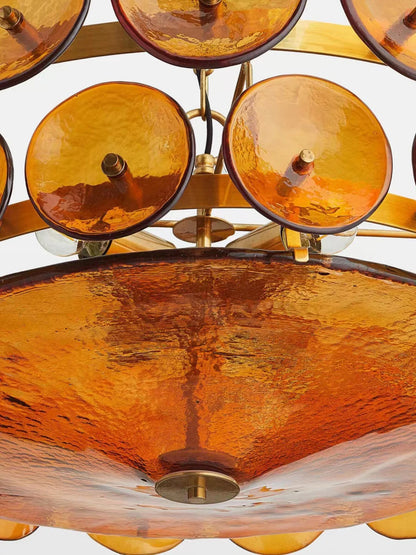 Lustrae Glass Chandelier