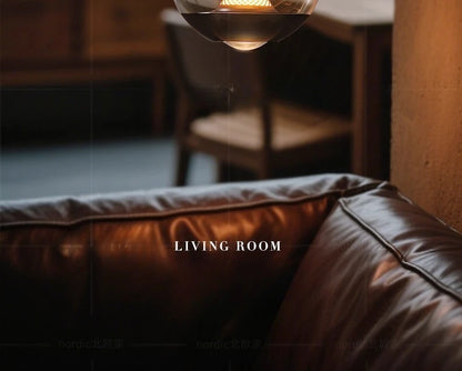 Italian Glass Pendant Light