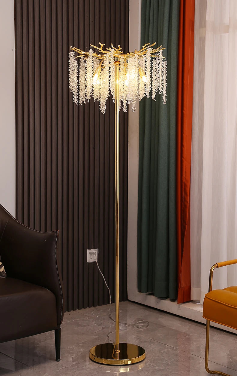 K9 Crystal LED Floor Lamp