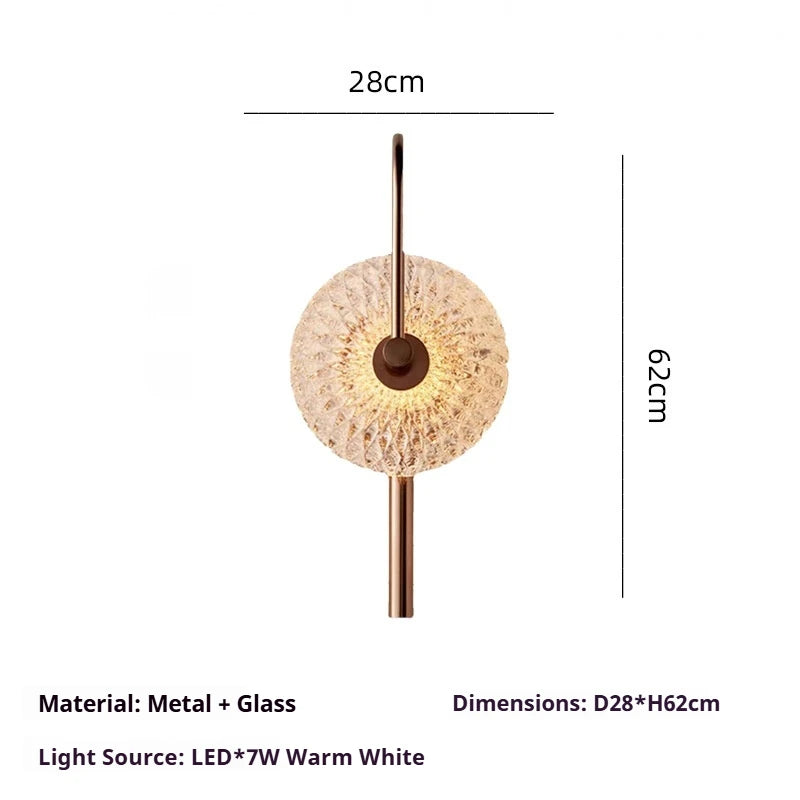 Crysdena Crystal  Wall Light